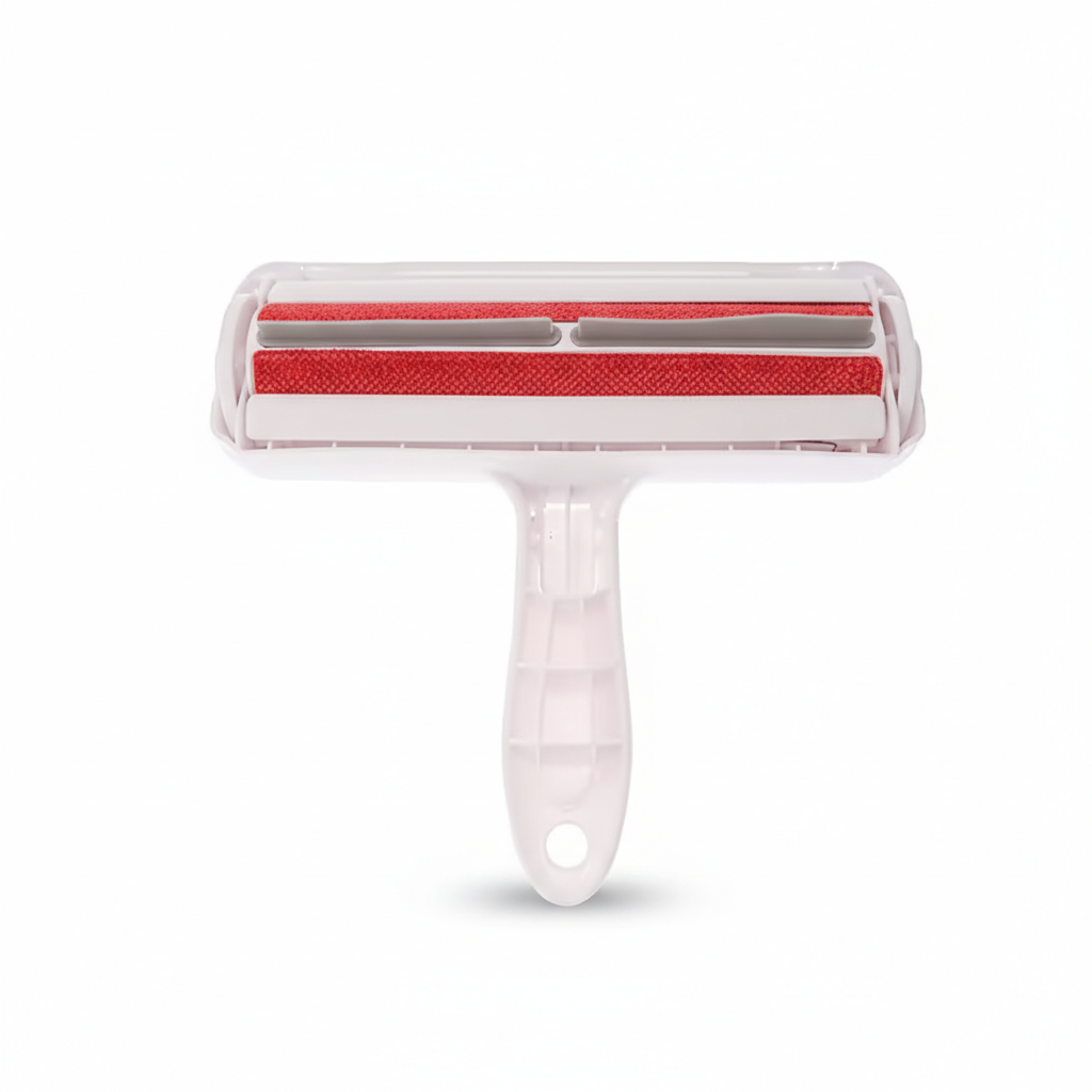 Self-Cleaning Reusable Pet Hair Roller – Efficient Fur Removal Tool